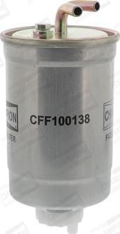 Champion CFF100138 - Degvielas filtrs www.autospares.lv