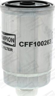 Champion CFF100263 - Degvielas filtrs www.autospares.lv