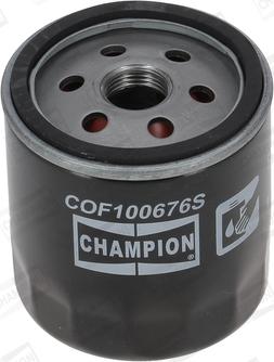 Champion COF100676S - Eļļas filtrs www.autospares.lv
