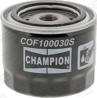 Champion COF100030S - Eļļas filtrs www.autospares.lv