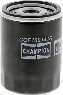 Champion COF100141S - Eļļas filtrs www.autospares.lv