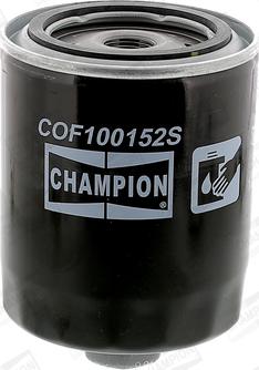 Champion COF100152S - Eļļas filtrs www.autospares.lv
