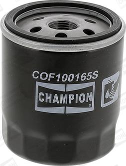 Champion COF100165S - Eļļas filtrs www.autospares.lv