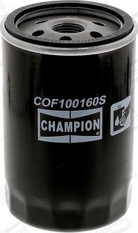 Champion COF100160S - Eļļas filtrs www.autospares.lv