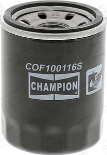 Champion COF100116S - Eļļas filtrs www.autospares.lv