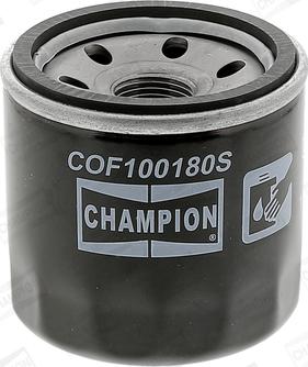 Champion COF100180S - Eļļas filtrs www.autospares.lv