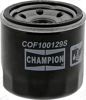 Champion COF100129S - Eļļas filtrs www.autospares.lv
