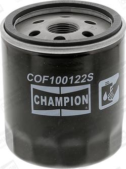Champion COF100122S - Eļļas filtrs www.autospares.lv