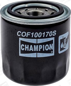 Champion COF100170S - Eļļas filtrs www.autospares.lv