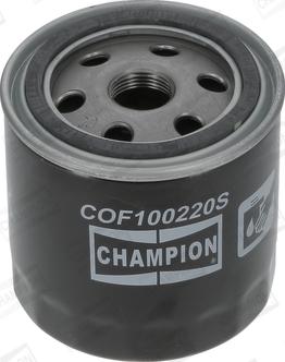 Champion COF100220S - Eļļas filtrs www.autospares.lv