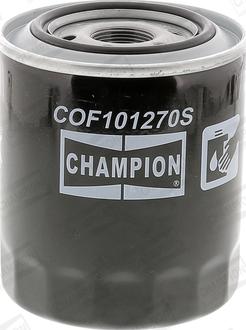Champion COF101270S - Eļļas filtrs www.autospares.lv