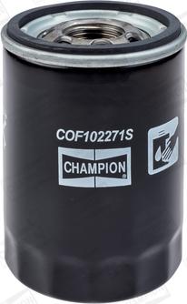 Champion COF102271S - Eļļas filtrs www.autospares.lv