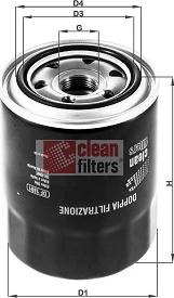 Clean Filters DF1891 - Eļļas filtrs www.autospares.lv