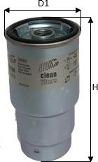 Clean Filters DN1918 - Degvielas filtrs www.autospares.lv