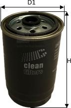 Clean Filters DN2703 - Degvielas filtrs www.autospares.lv