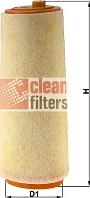Clean Filters MA1128 - Gaisa filtrs www.autospares.lv