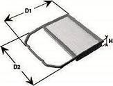 Clean Filters MA3214 - Gaisa filtrs www.autospares.lv