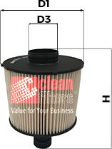 Clean Filters MG3611 - Degvielas filtrs www.autospares.lv