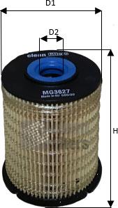 Clean Filters MG3627 - Degvielas filtrs www.autospares.lv