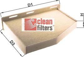 Clean Filters NC2132 - Filtrs, Salona telpas gaiss www.autospares.lv