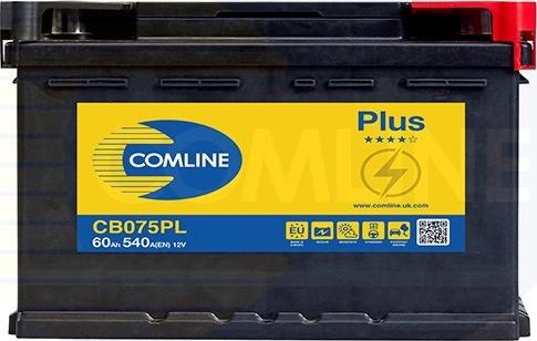 Comline CB075PL - Startera akumulatoru baterija www.autospares.lv