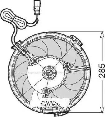 CTR 1209522 - Ventilators, Motora dzesēšanas sistēma www.autospares.lv