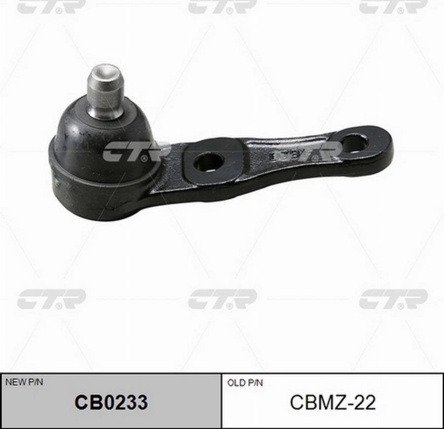 CTR CBMZ22 - Шаровая опора, несущий / направляющий шарнир www.autospares.lv