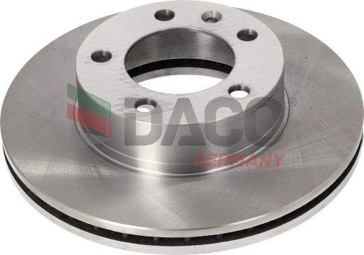 DACO Germany 603644 - Bremžu diski www.autospares.lv