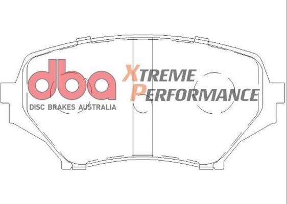 DBA Australia DB2063XP - Augstas veiktspējas bremžu uzliku komplekts www.autospares.lv