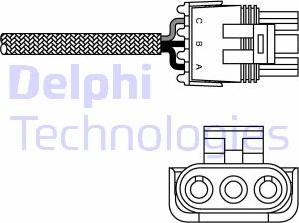 Delphi ES10996-12B1 - Lambda zonde www.autospares.lv