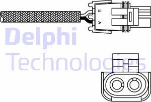 Delphi ES10989-12B1 - Lambda zonde www.autospares.lv