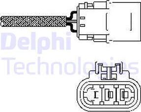 Delphi ES10456-12B1 - Lambda zonde www.autospares.lv