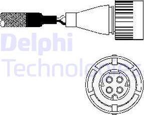 Delphi ES10254-12B1 - Lambda zonde www.autospares.lv