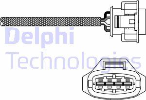 Delphi ES10792-12B1 - Lambda zonde www.autospares.lv
