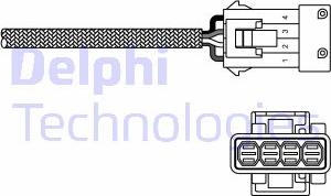 Delphi ES20230-12B1 - Lambda zonde www.autospares.lv