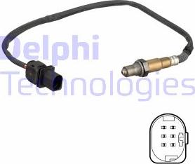 Delphi ES21150-12B1 - Lambda zonde www.autospares.lv