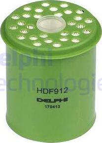 Delphi HDF912 - Degvielas filtrs www.autospares.lv