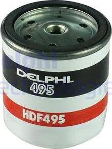 Delphi HDF495 - Degvielas filtrs www.autospares.lv