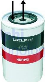Delphi HDF493 - Degvielas filtrs www.autospares.lv