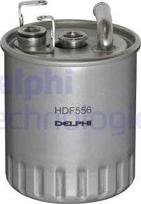 Delphi HDF556 - Degvielas filtrs www.autospares.lv