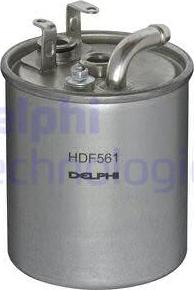 Delphi HDF561 - Degvielas filtrs www.autospares.lv