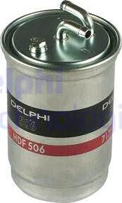 Delphi HDF506 - Degvielas filtrs www.autospares.lv