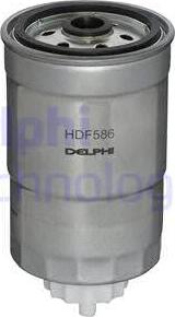 Delphi HDF586 - Degvielas filtrs www.autospares.lv