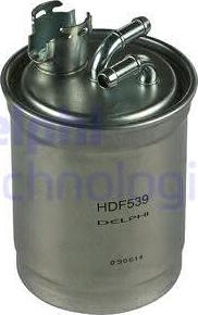 Delphi HDF539 - Degvielas filtrs www.autospares.lv