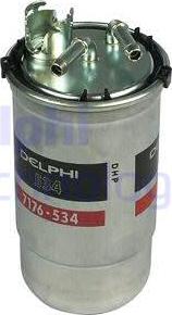 Delphi HDF534 - Degvielas filtrs www.autospares.lv
