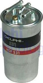 Delphi HDF531 - Degvielas filtrs www.autospares.lv