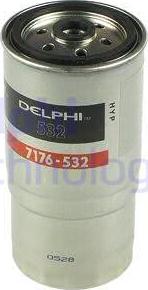 Delphi HDF532 - Degvielas filtrs www.autospares.lv