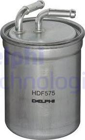 Delphi HDF575 - Degvielas filtrs www.autospares.lv