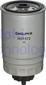 Delphi HDF572 - Degvielas filtrs www.autospares.lv
