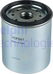 Delphi HDF641 - Degvielas filtrs www.autospares.lv